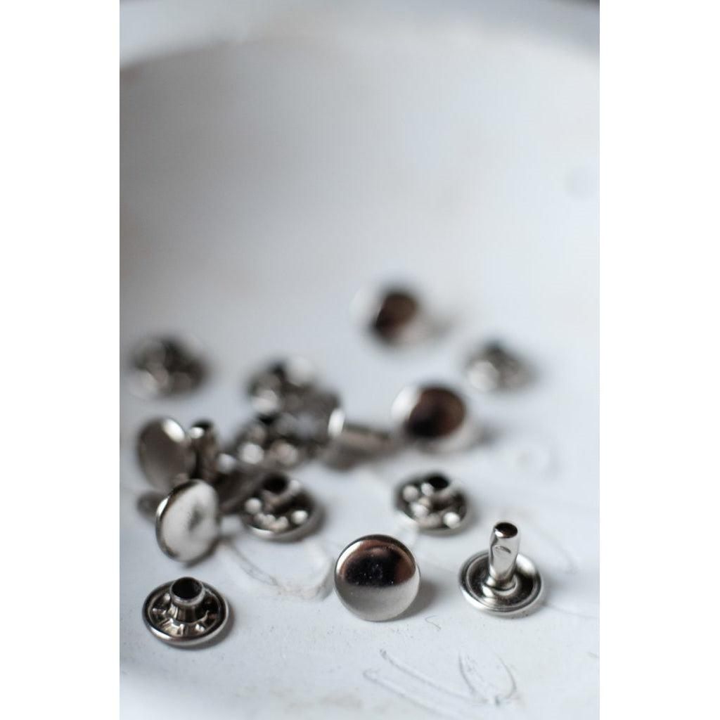 Merchant & Mills - The Jack Tar Hardware Kit - Nickel-Merchant & Mills-Sew Not Complicated Atelier de Couture