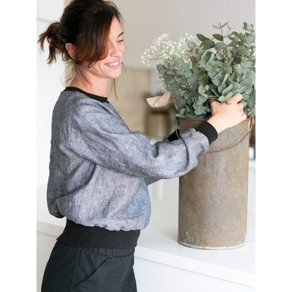 The Assembly Line - High Cuff Sweater-The Assembly Line-Sew Not Complicated Atelier de Couture
