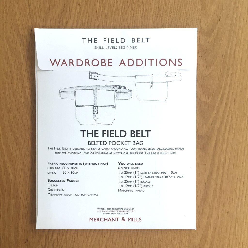 Merchant & Mills - The Field Belt Pattern-Patterns-Sew Not Complicated Atelier de Couture