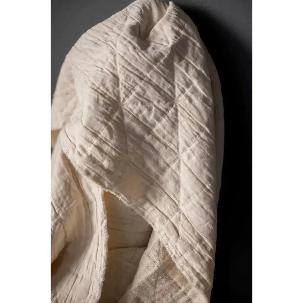 Makers Jacquard Cotton - Natural Ecru - 1/2 meter-Merchant & Mills-Sew Not Complicated Atelier de Couture