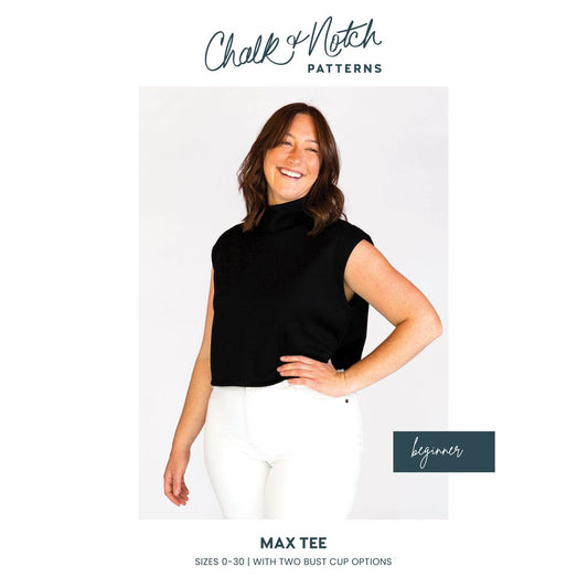 Chalk and Notch - Max Tee-Patterns-Sew Not Complicated Atelier de Couture