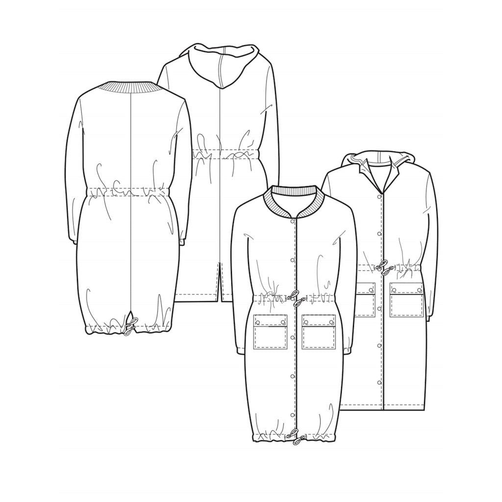 The Maker's Atelier - The Utility Coat PDF Sewing Pattern
