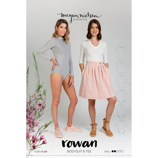 Megan Nielsen - Rowan bodysuit and tee-Megan Nielsen-Sew Not Complicated Atelier de Couture