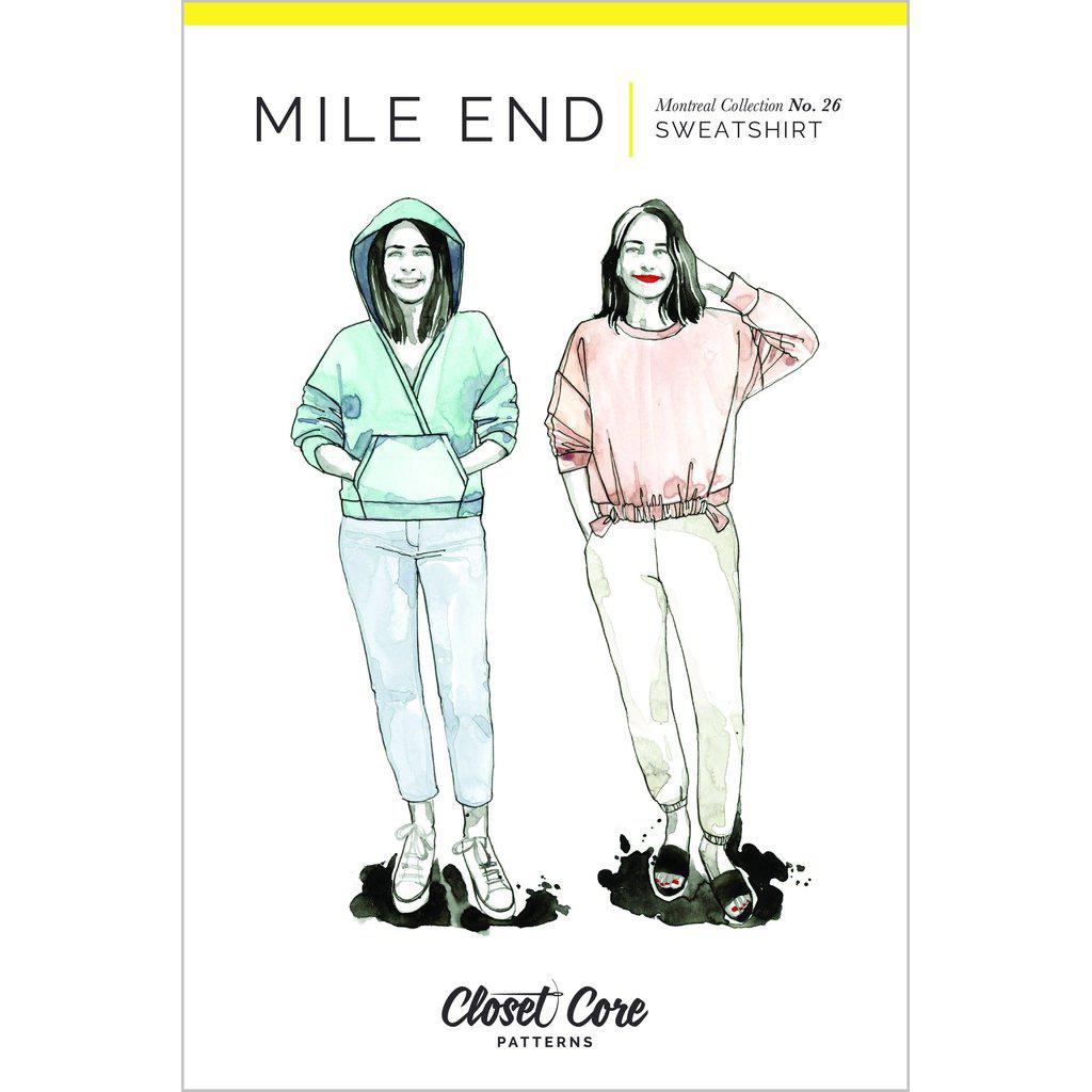 Closet Core Patterns - Mile End Sweatshirt-Patterns-Sew Not Complicated Atelier de Couture