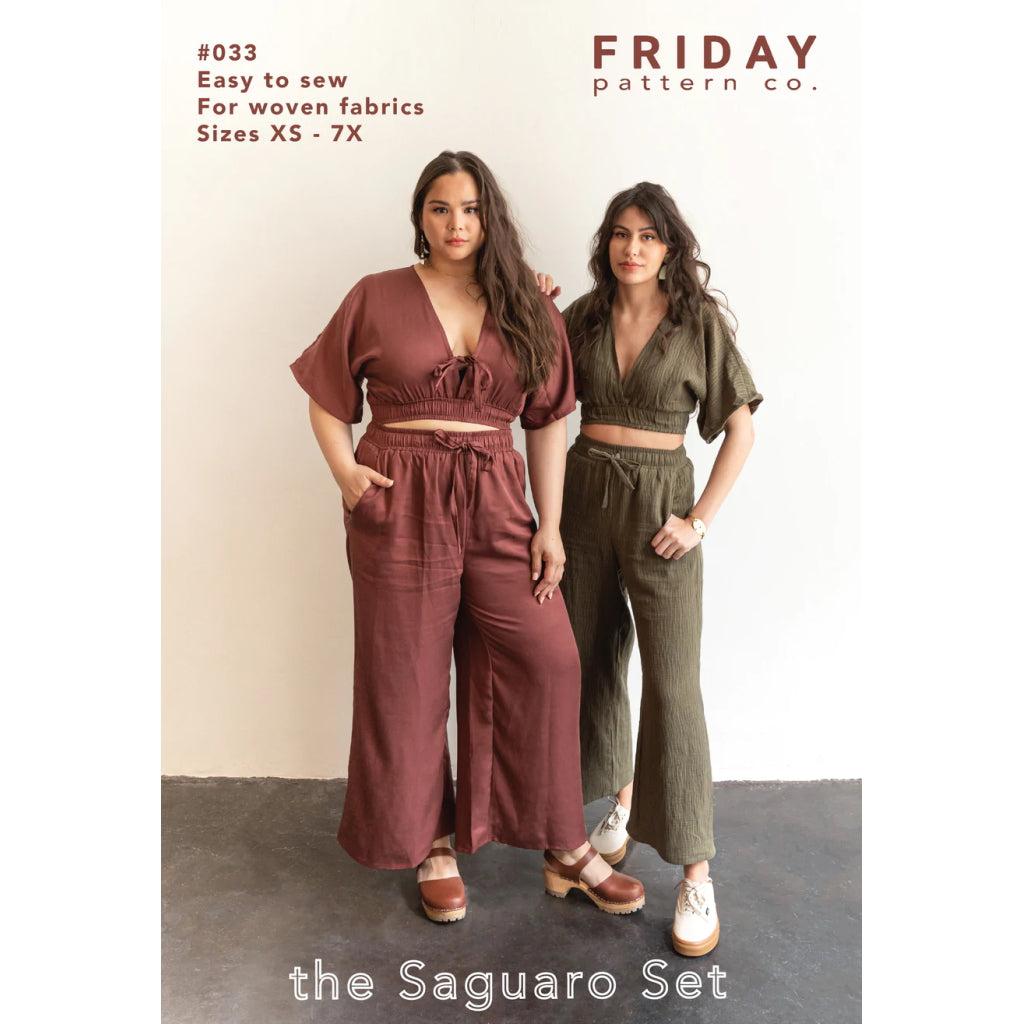 Friday Pattern Co - Saguaro Set-Patterns-Sew Not Complicated Atelier de Couture