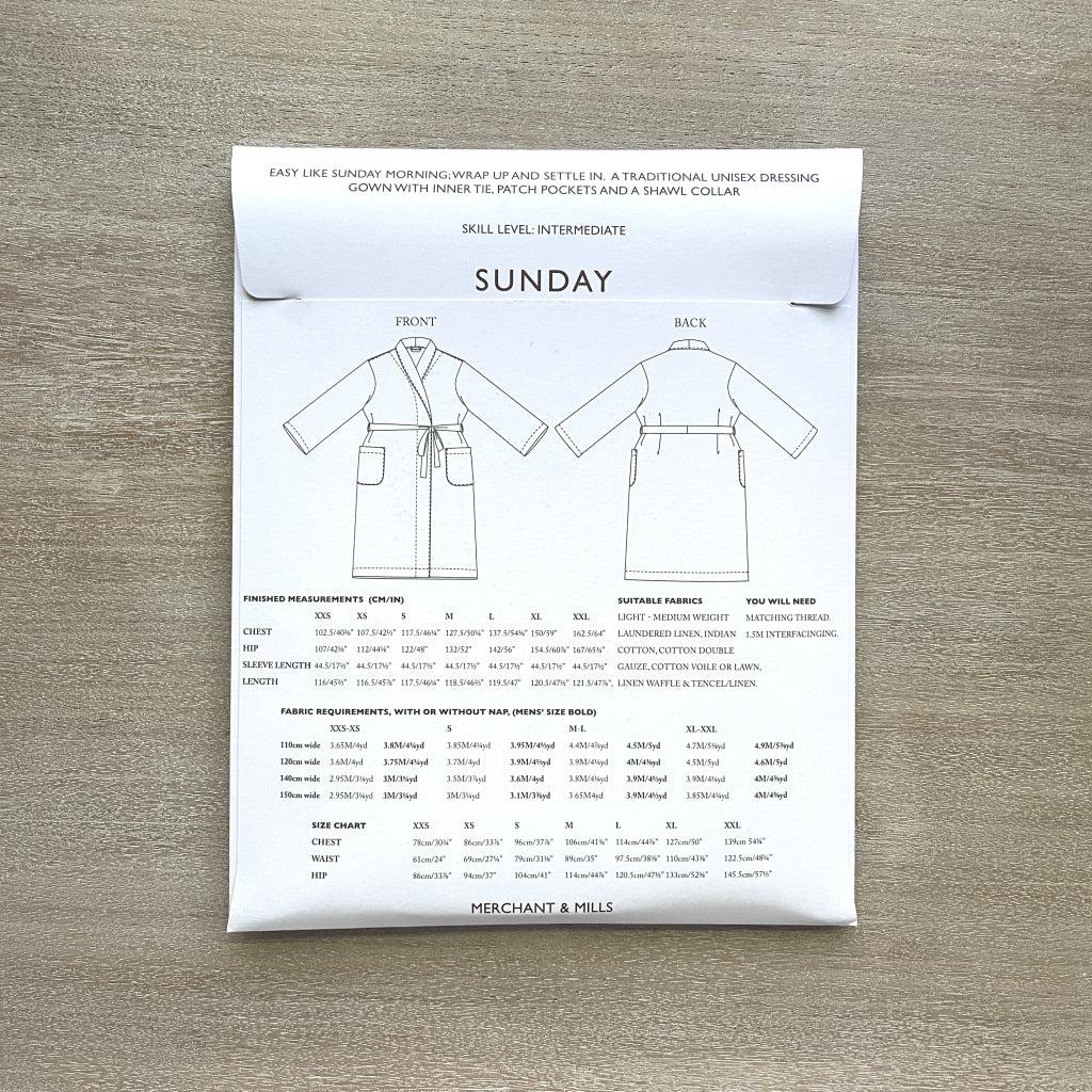 Merchant & Mills - The Sunday Robe-Merchant & Mills-Sew Not Complicated Atelier de Couture