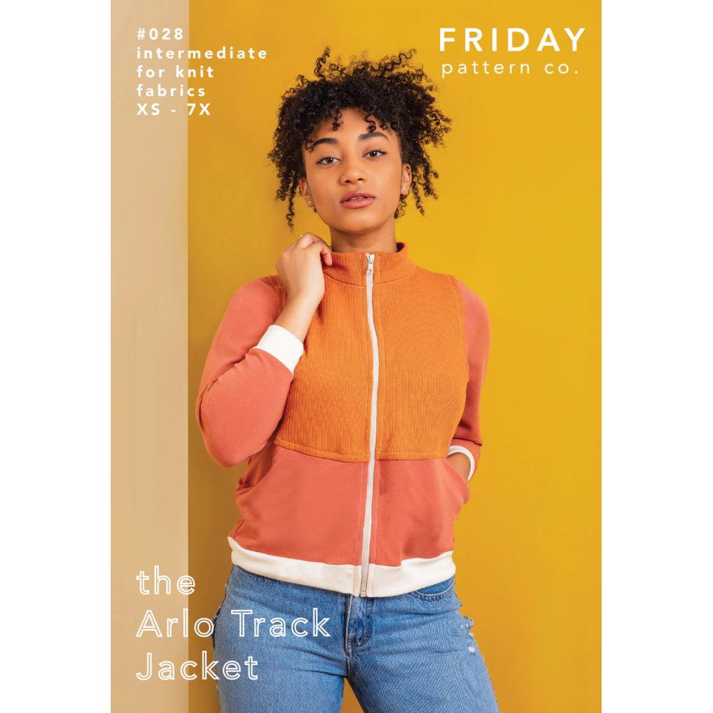 Friday Pattern Co - Arlo Track Jacket-Friday Pattern Co-Sew Not Complicated Atelier de Couture