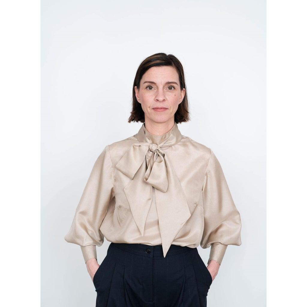The Assembly Line - Tie Bow Blouse-The Assembly Line-Sew Not Complicated Atelier de Couture