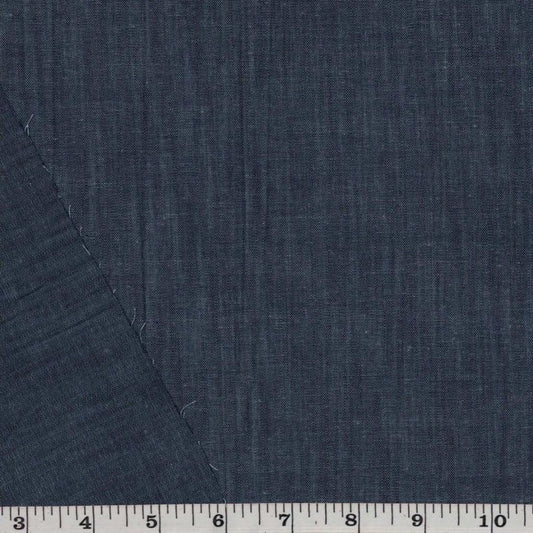 Chambray - Dark Blue - 1/2 meter-Sew Not Complicated Atelier de Couture-Sew Not Complicated Atelier de Couture