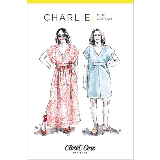 Closet Core Patterns - Charlie Caftan-Patterns-Sew Not Complicated Atelier de Couture
