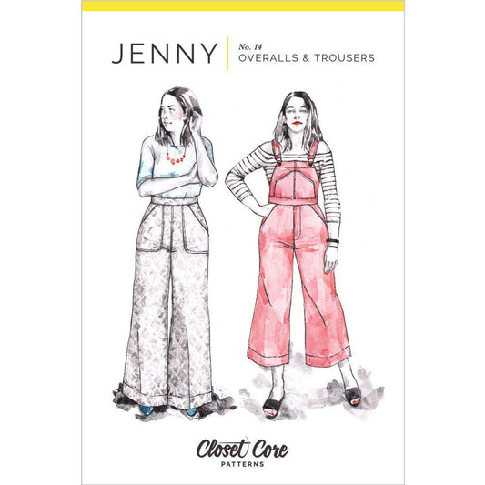 Closet Core Patterns - Jenny Overalls & Trousers-Patterns-Sew Not Complicated Atelier de Couture