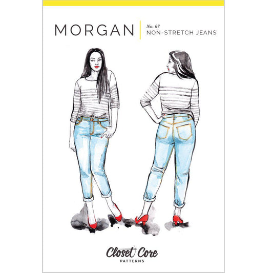 Closet Core Patterns - Morgan Jeans-Patterns-Sew Not Complicated Atelier de Couture