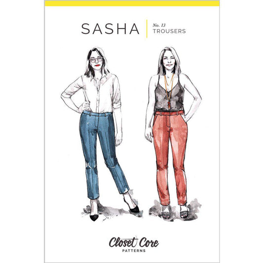 Closet Core Patterns - Sasha Trousers-Patterns-Sew Not Complicated Atelier de Couture