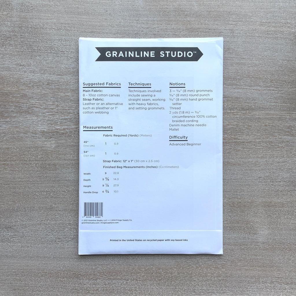 Grainline Studio - Field Bag-Grainline Studio-Sew Not Complicated Atelier de Couture