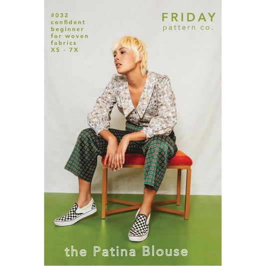 Friday Pattern Co - Patina Blouse-Friday Pattern Co-Sew Not Complicated Atelier de Couture