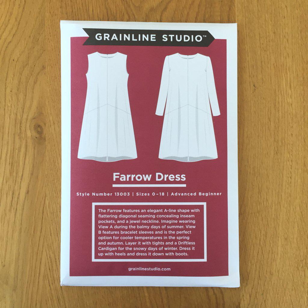 Grainline Studio - Farrow Dress-Patterns-Sew Not Complicated Atelier de Couture