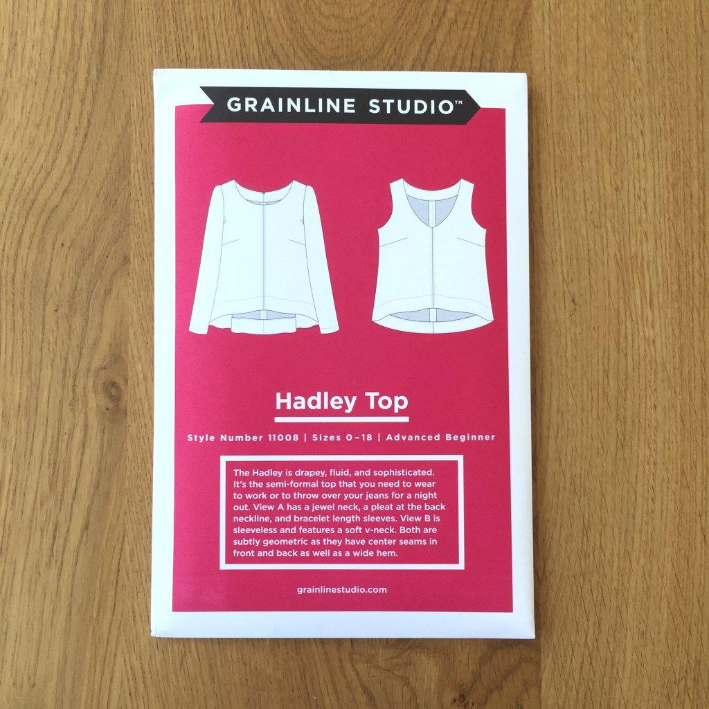 Grainline Studio - Hadley Top-Patterns-Sew Not Complicated Atelier de Couture