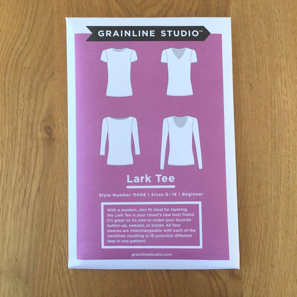 Grainline Studio - Lark Tee-Patterns-Sew Not Complicated Atelier de Couture