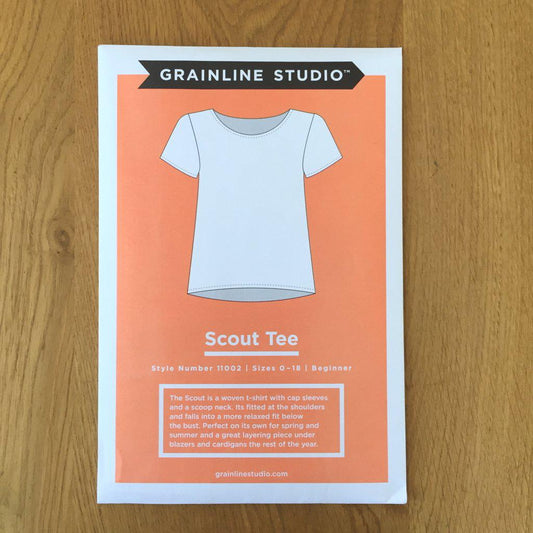 Grainline Studio - Scout Tee - Sizes 0-18-Patterns-Sew Not Complicated Atelier de Couture