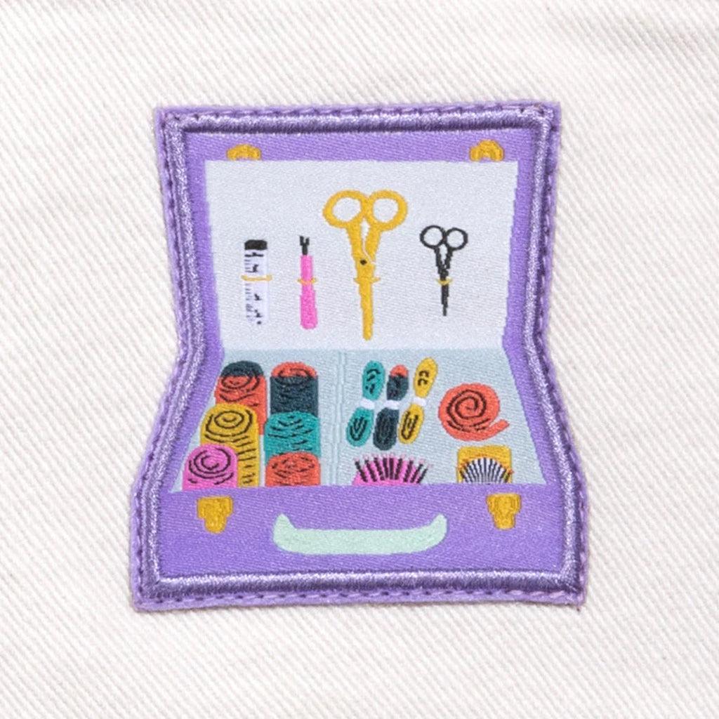 Sewing Box Iron Patch - by KATM-Notions-Sew Not Complicated Atelier de Couture