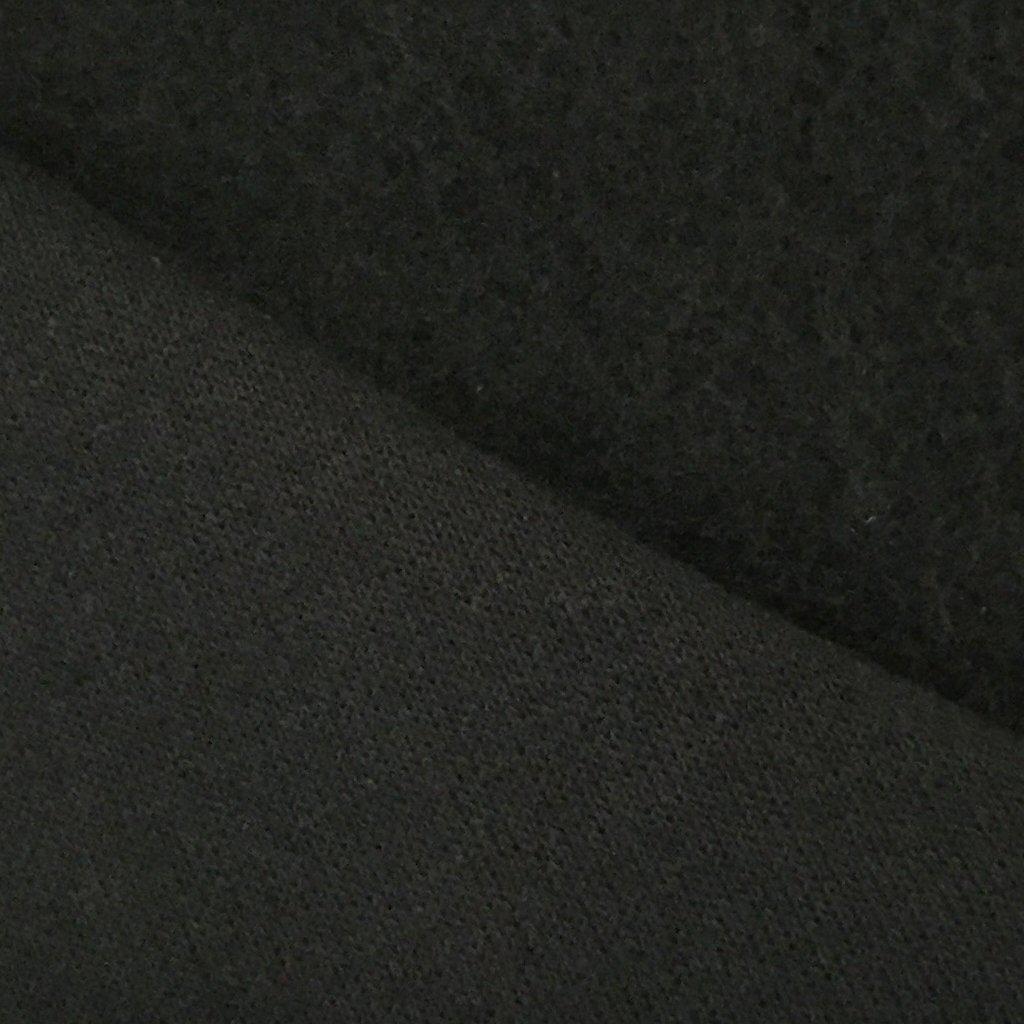 Jogging Fleece - Black - 1/2 meter-Fabrics-Sew Not Complicated Atelier de Couture