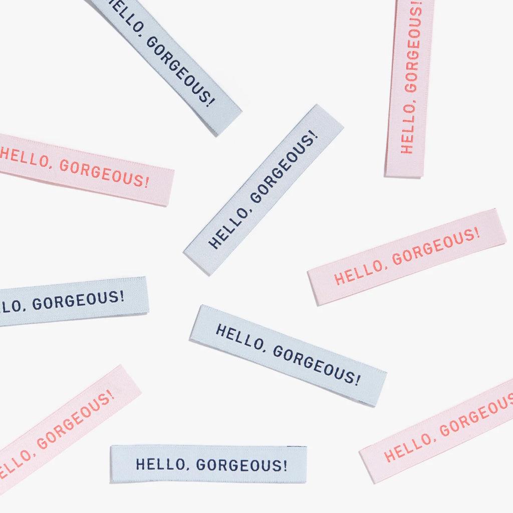 Hello Gorgeous - Labels by KATM-Notions-Sew Not Complicated Atelier de Couture