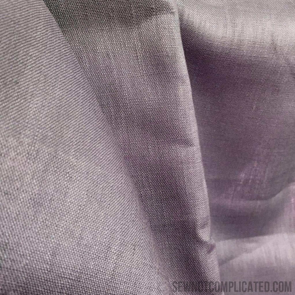 Linen - Grey - 1/2 meter-Fabrics-Sew Not Complicated Atelier de Couture