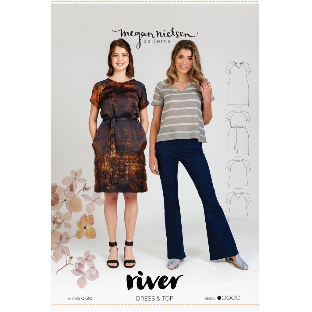 Megan Nielsen - River Dress & Top-Patterns-Sew Not Complicated Atelier de Couture