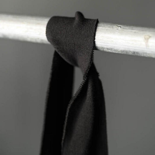 Merchant & Mills - Black Cotton Rib-Notions-Sew Not Complicated Atelier de Couture