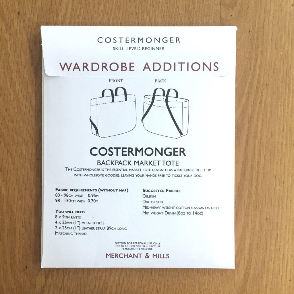 Merchant & Mills - The Costermonger Bag Pattern-Patterns-Sew Not Complicated Atelier de Couture