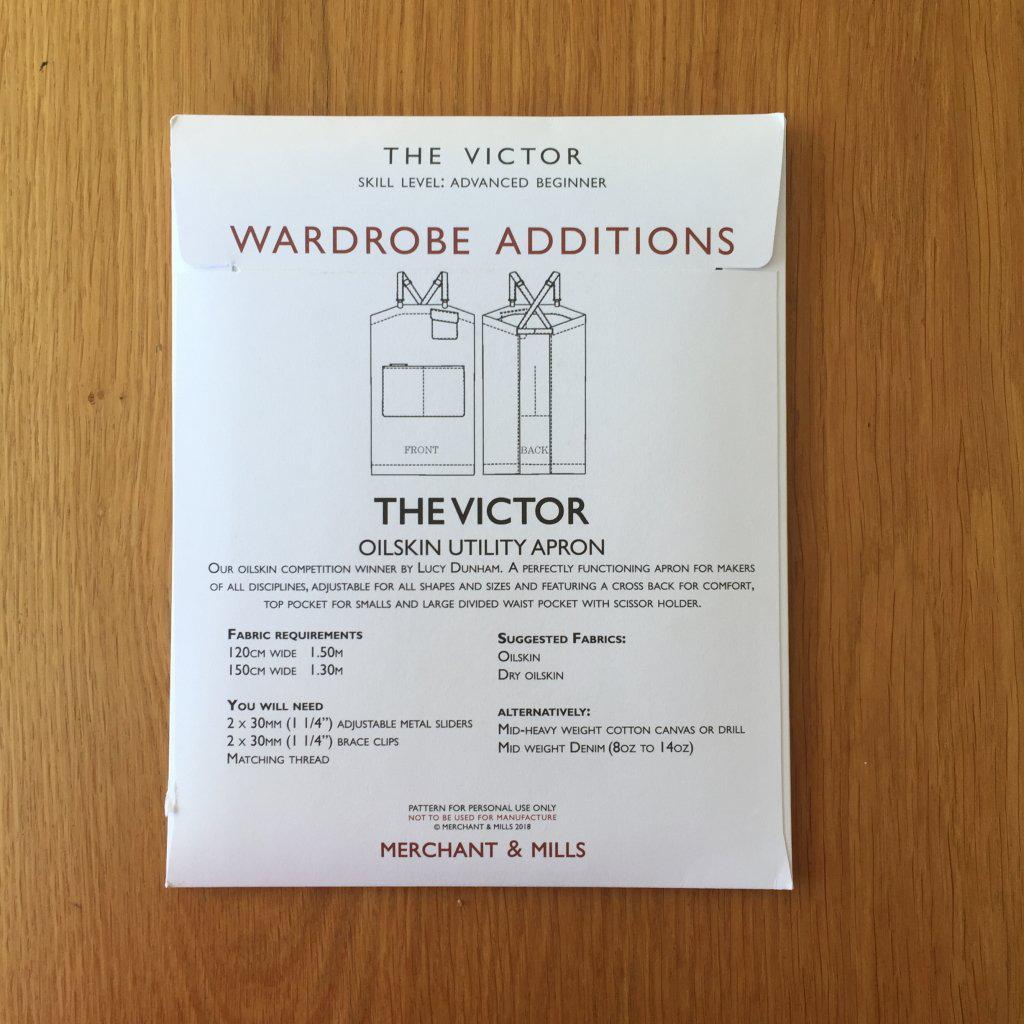 Merchant & Mills - The Victor Apron Pattern-Patterns-Sew Not Complicated Atelier de Couture