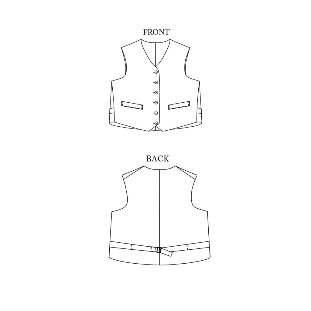 Merchant & Mills - The Miller Waistcoat-Merchant & Mills-Sew Not Complicated Atelier de Couture