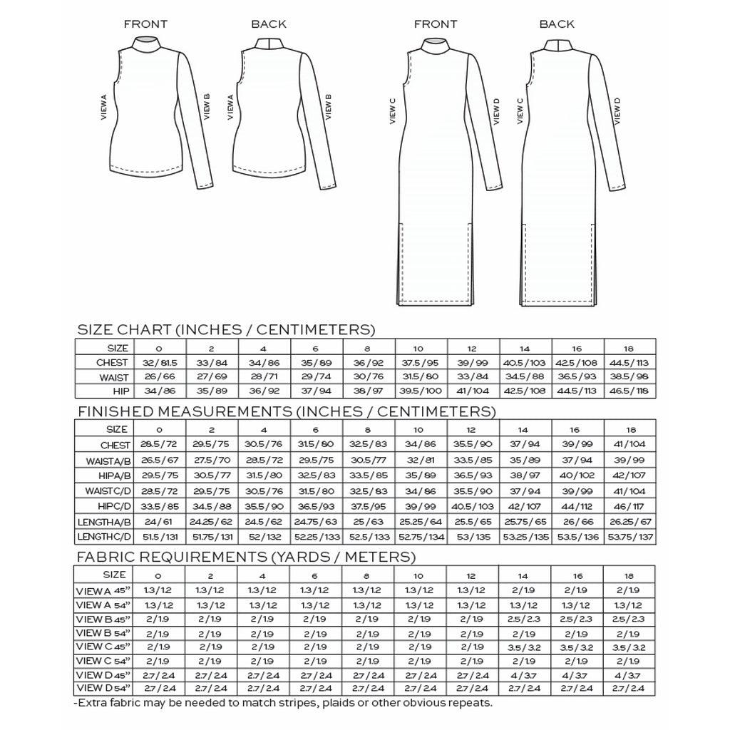 True Bias - Nikko Top and Dress-Patterns-Sew Not Complicated Atelier de Couture