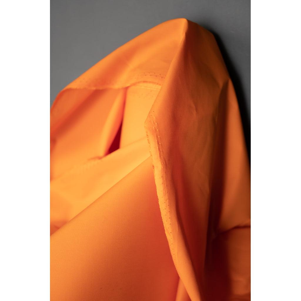 Vivid Orange Poplin - Deadstock - 1/2 meter-Merchant & Mills-Sew Not Complicated Atelier de Couture
