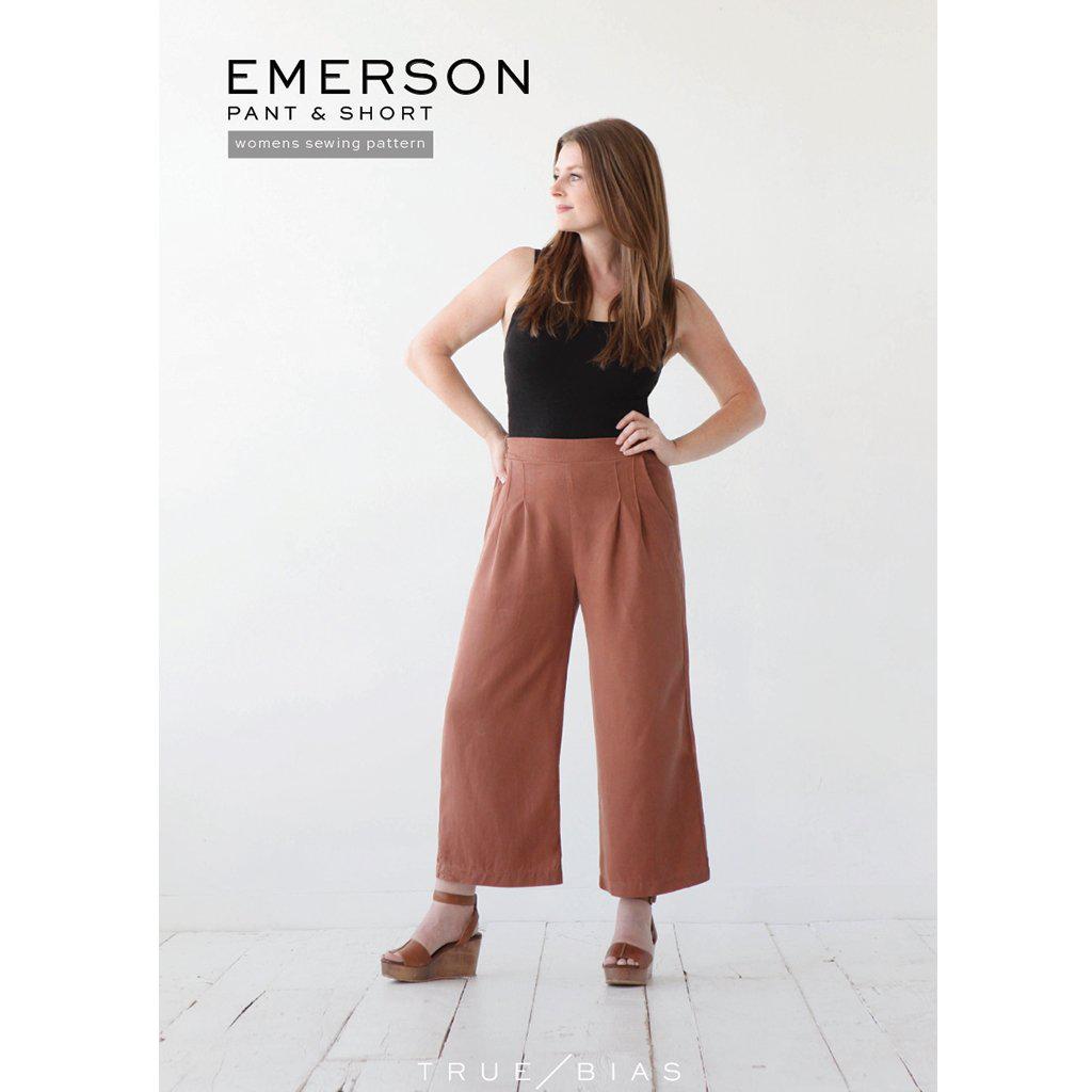 True Bias - Emerson Pant + Short-Patterns-Sew Not Complicated Atelier de Couture