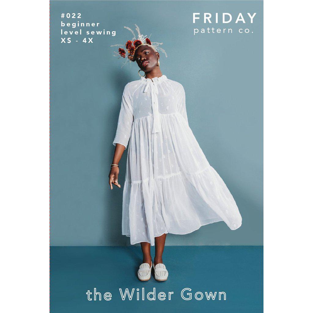 Friday Pattern Co - Wilder Gown-Patterns-Sew Not Complicated Atelier de Couture